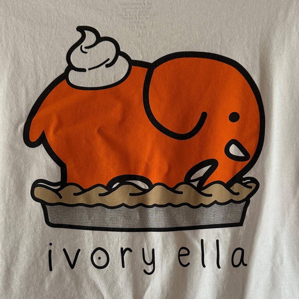 Ivory Ella Thanksgiving Pie Elephant Longsleeve